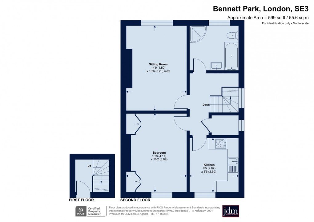 Floorplan for Blackheath, London