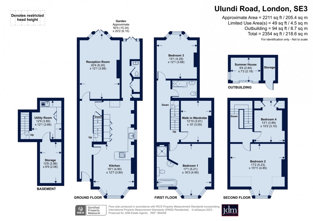 Floorplan for Blackheath, London