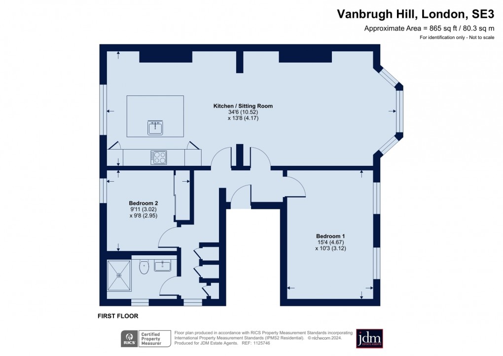 Floorplan for Blackheath, London