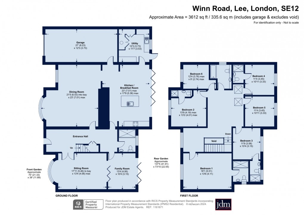 Floorplan for Lee, London