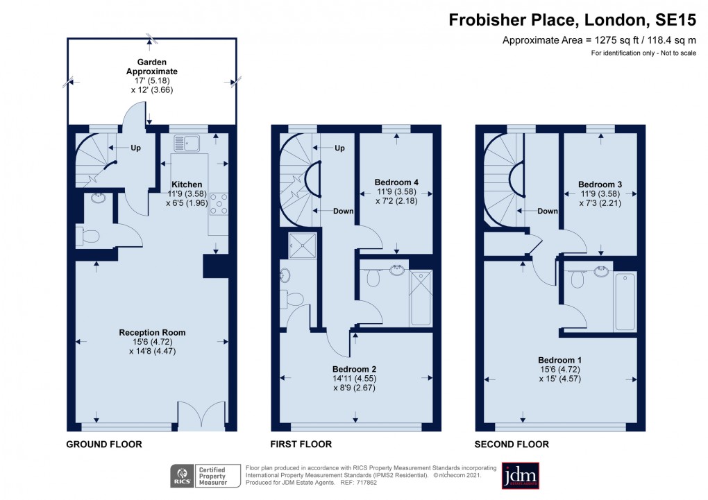 Floorplan for Peckham, London