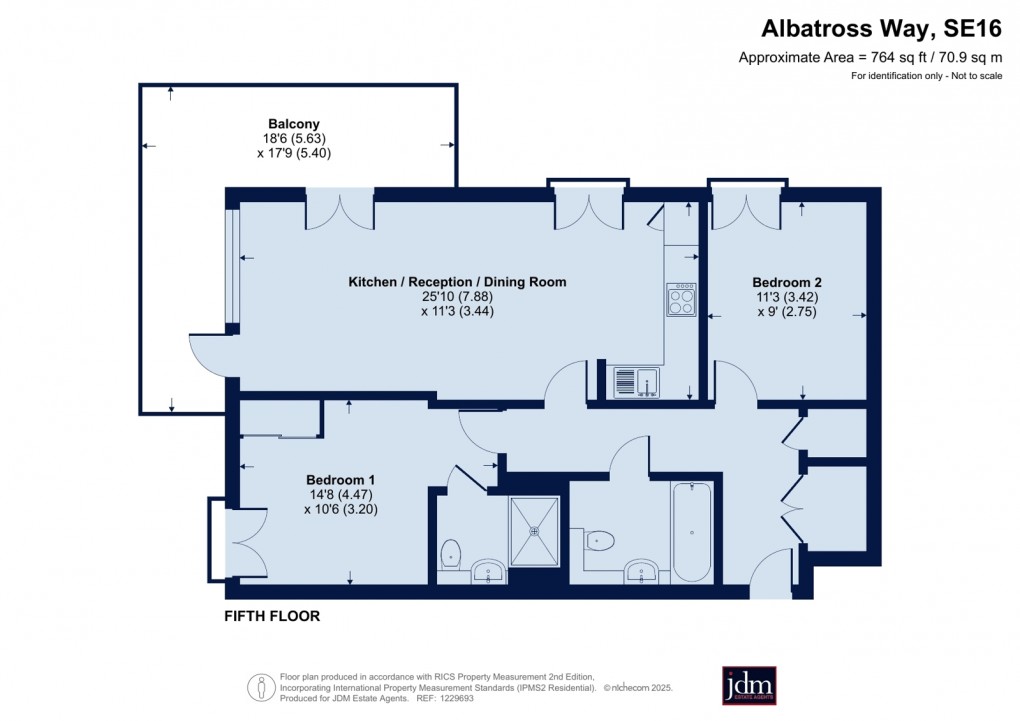 Floorplan for Albatross Way, London