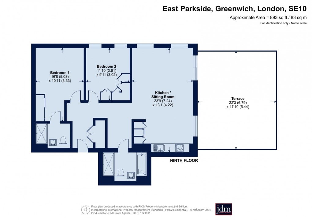 Floorplan for Greenwich, London