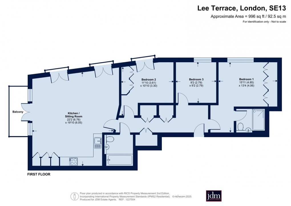 Floorplan for Blackheath, Lewisham, London