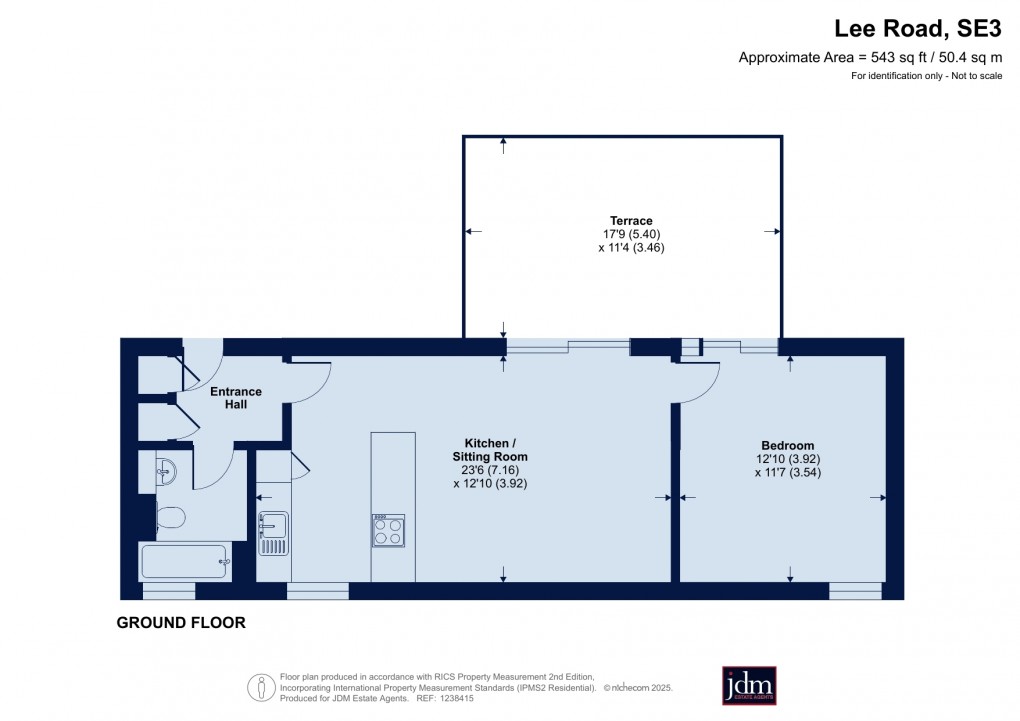 Floorplan for Blackheath, London