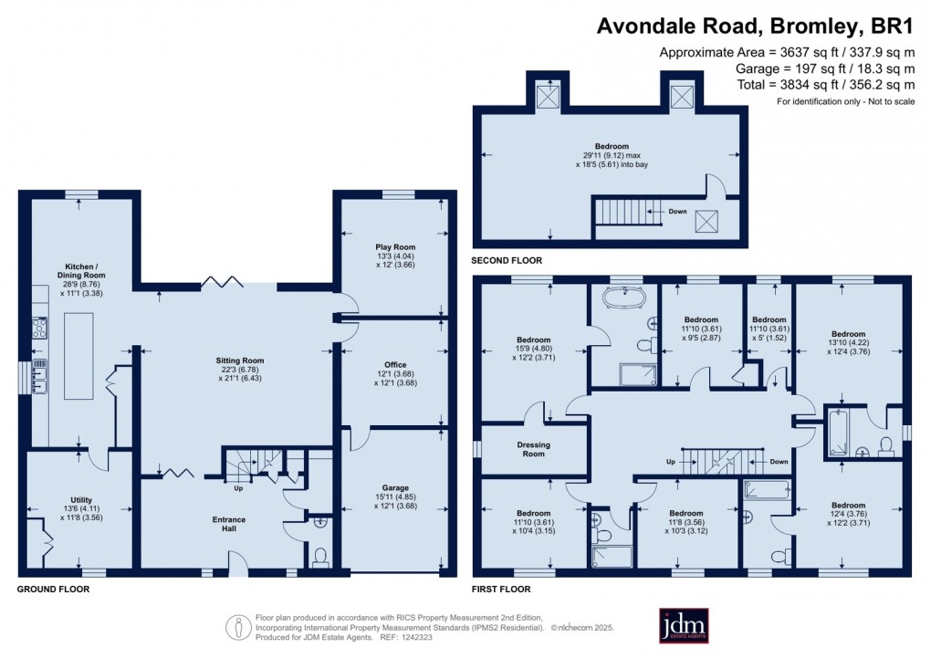 Floorplan for Avondale Road, Bromley