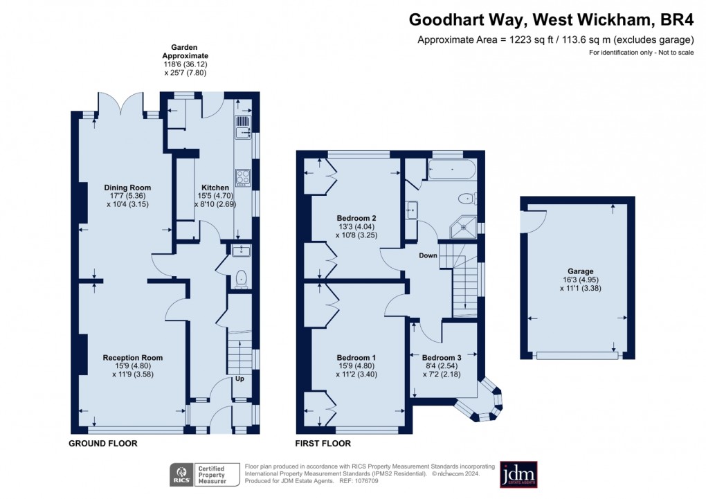 Goodhart Way, West Wickham, Kent, 3 bedroom, House