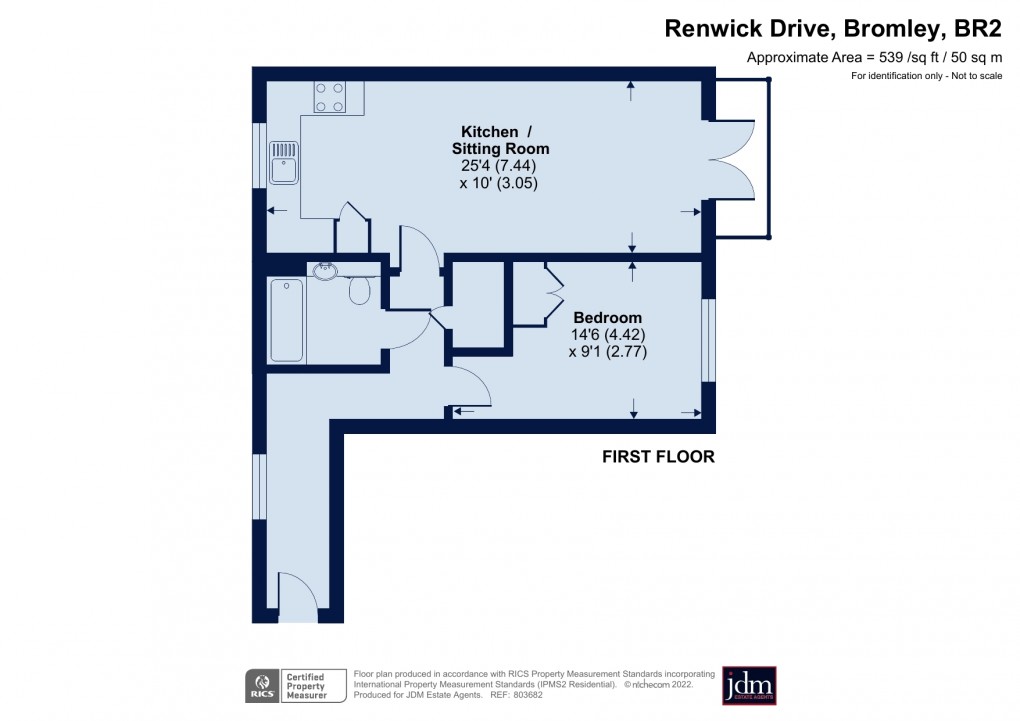 Floorplan for Renwick Drive, Bromley