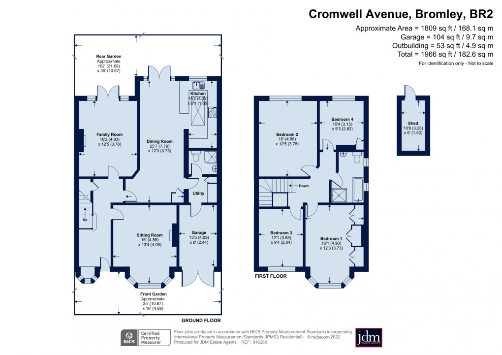 Floorplan for Bromley