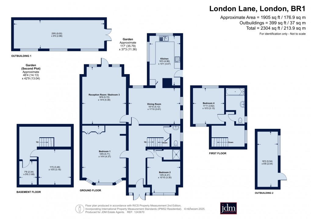 Floorplan for Bromley