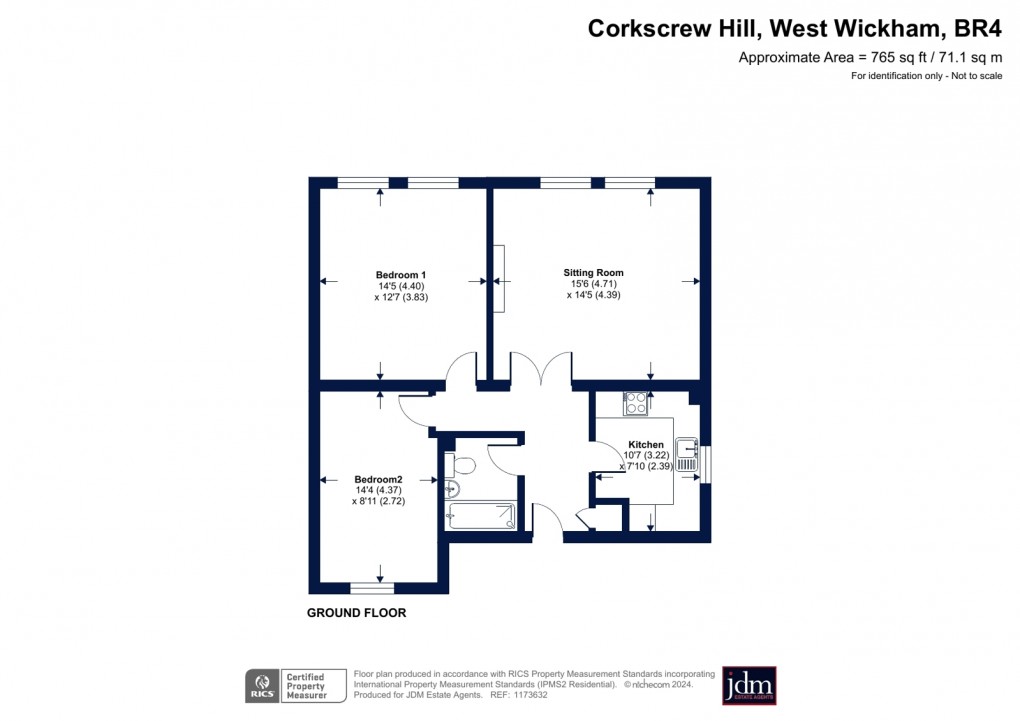 Floorplan for West Wickham