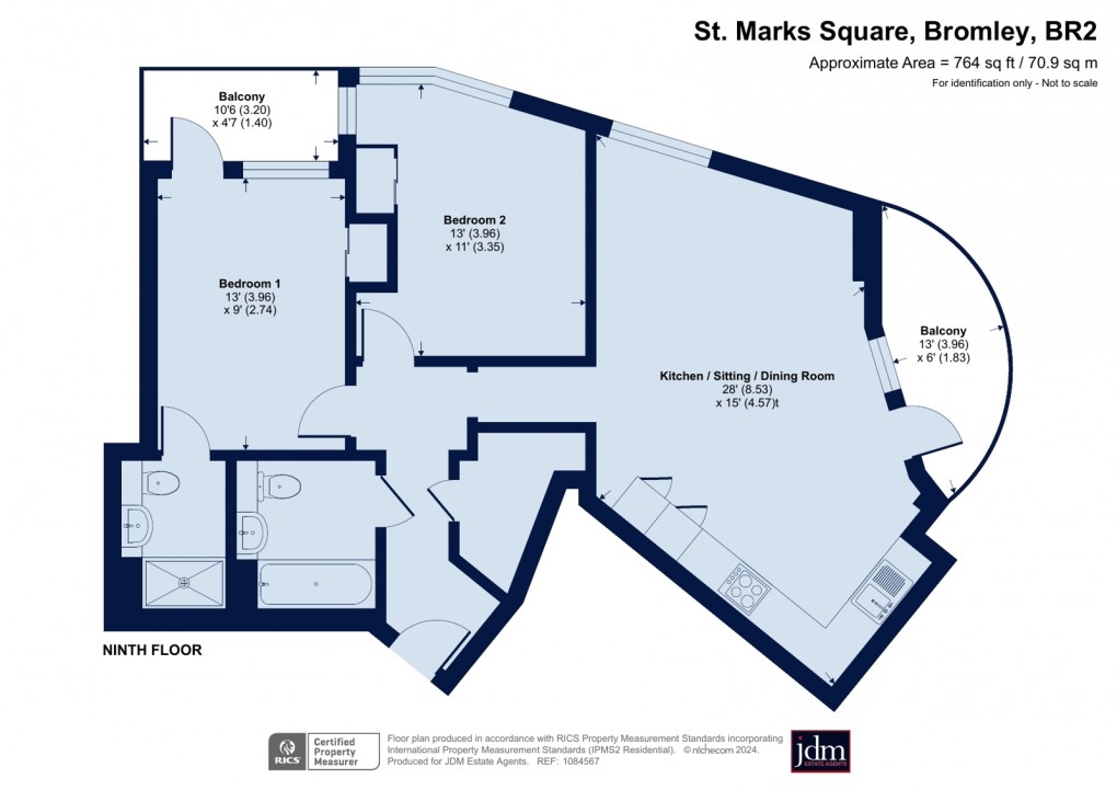 Floorplan for Bromley