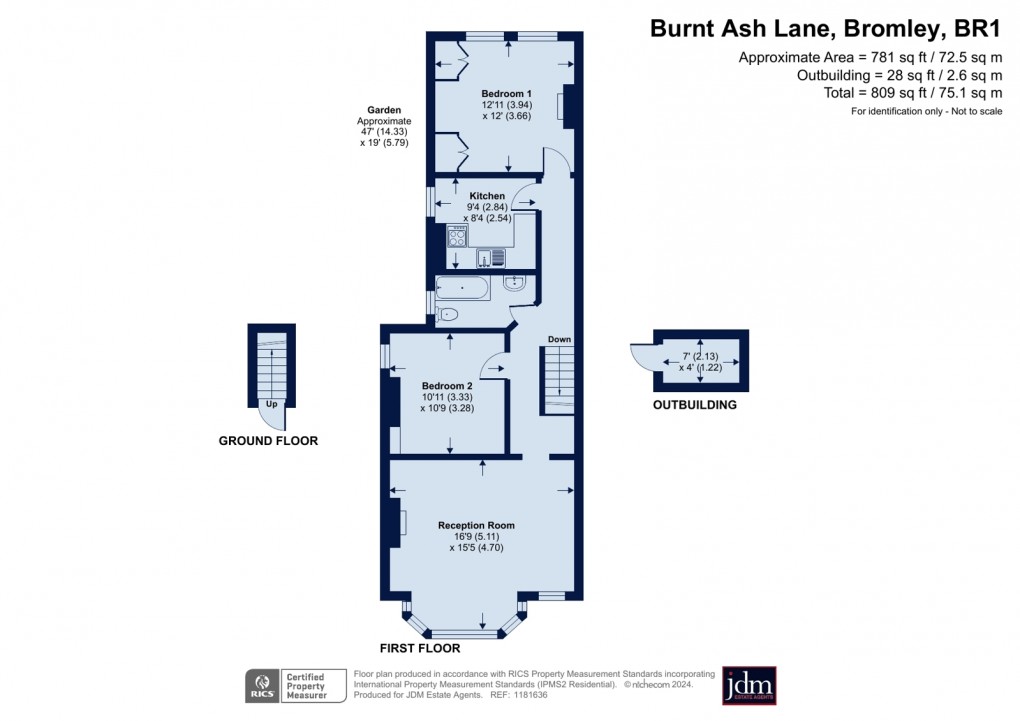 Floorplan for Bromley