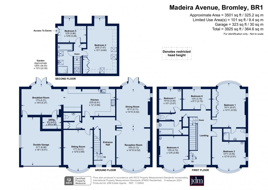 Floorplan for Bromley, Kent