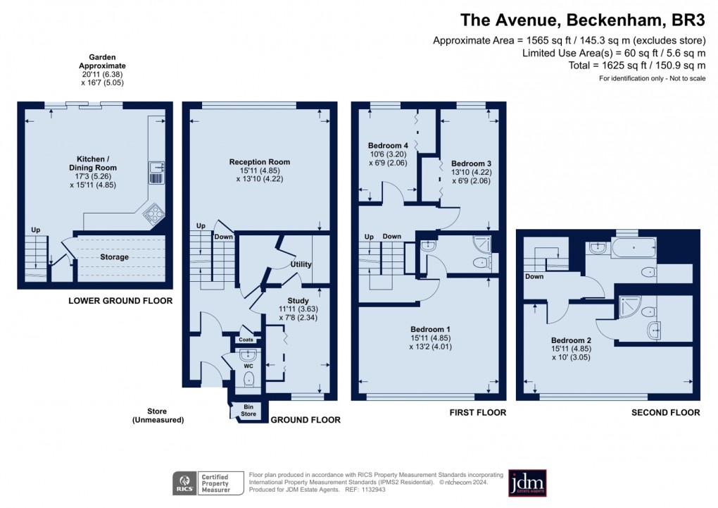 Floorplan for Beckenham