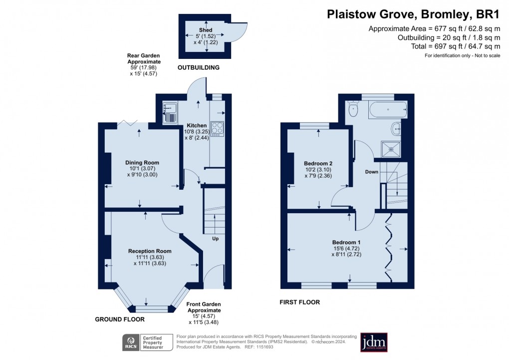 Floorplan for Bromley