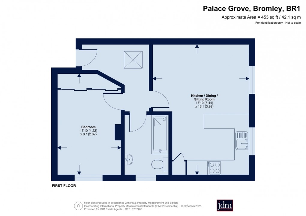 Floorplan for Palace Grove, Bromley