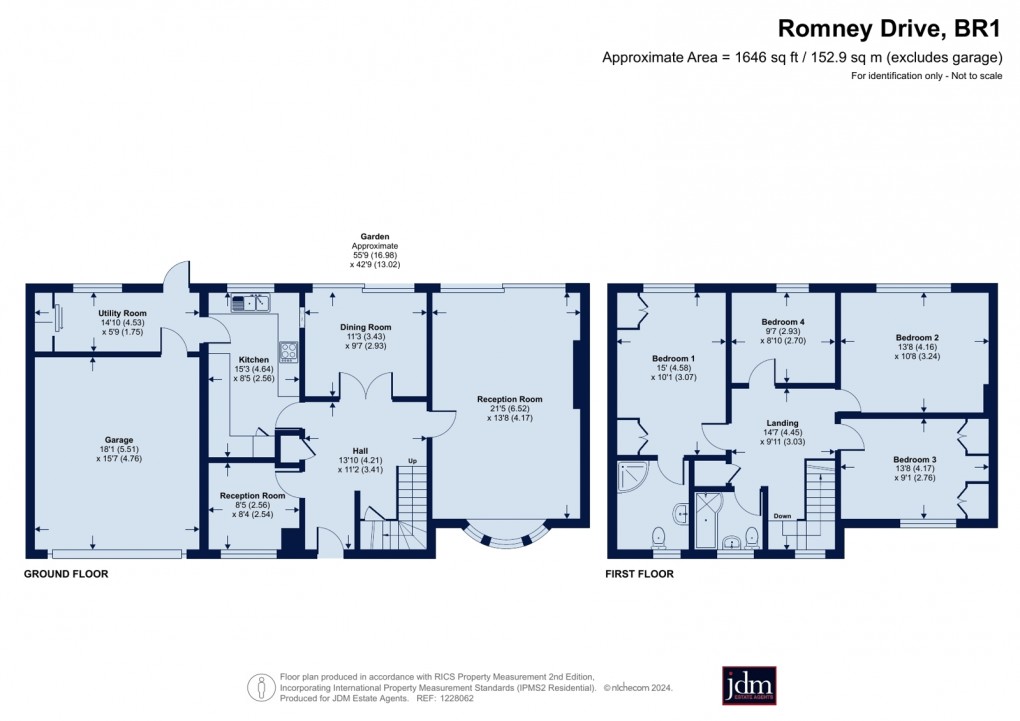 Floorplan for Bromley, Kent