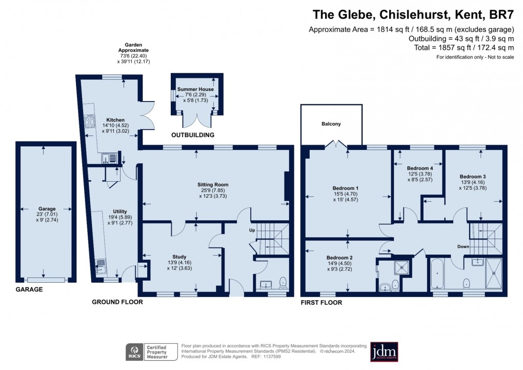 Floorplan for Chislehurst, Kent