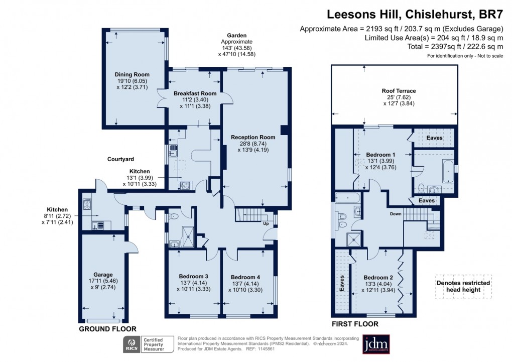 Floorplan for Chislehurst, Kent