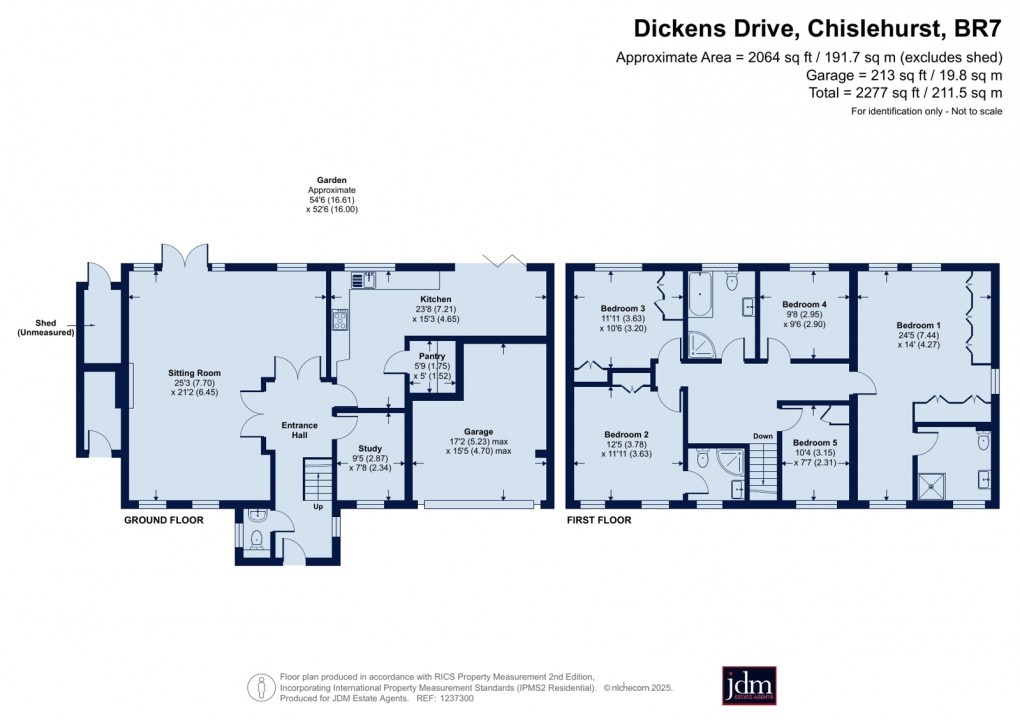 Floorplan for Chislehurst, KENT