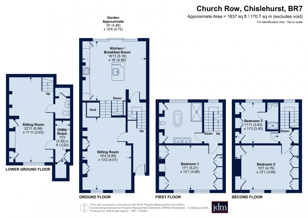 Floorplan for Chislehurst, Kent