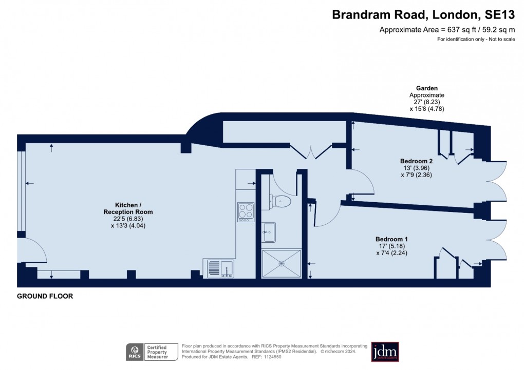 Floorplan for Blackheath, Lewisham, London