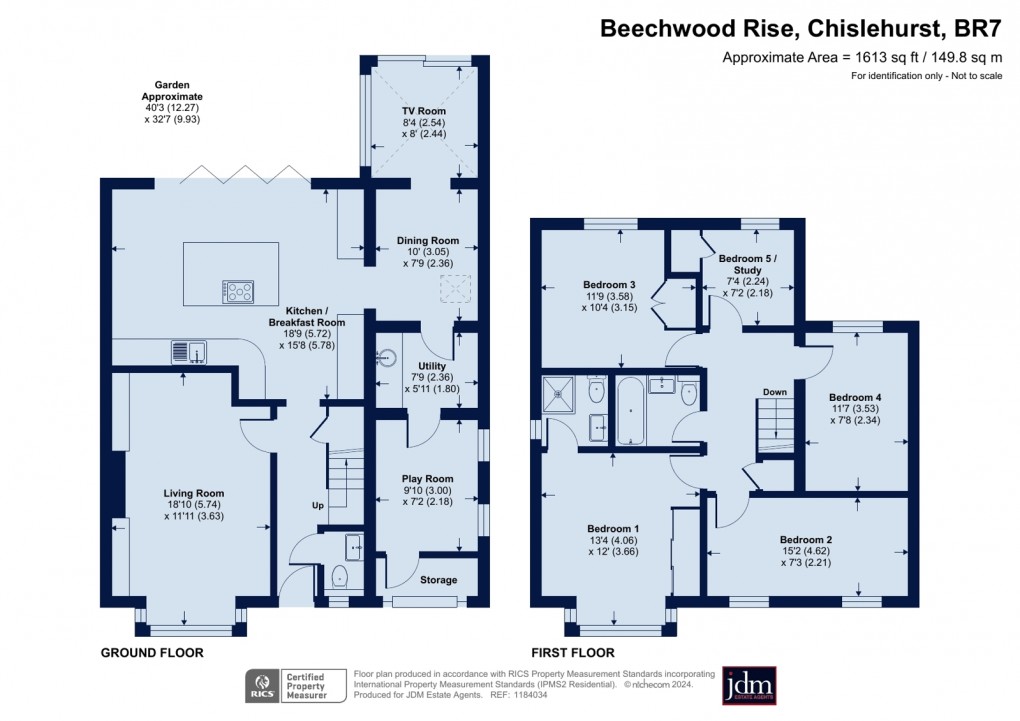 Floorplan for Chislehurst, Kent