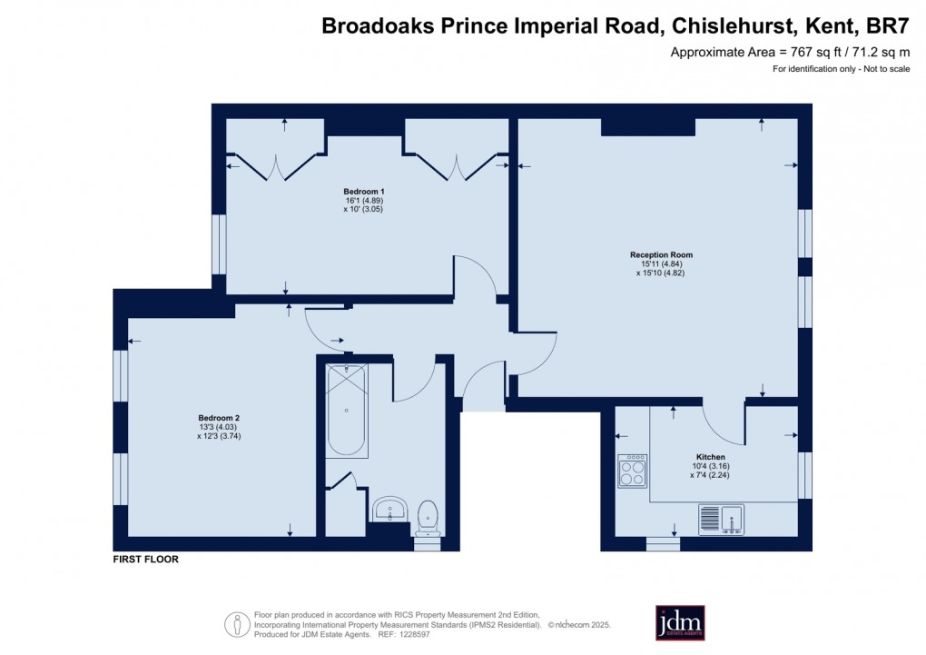 Floorplan for Chislehurst, Kent