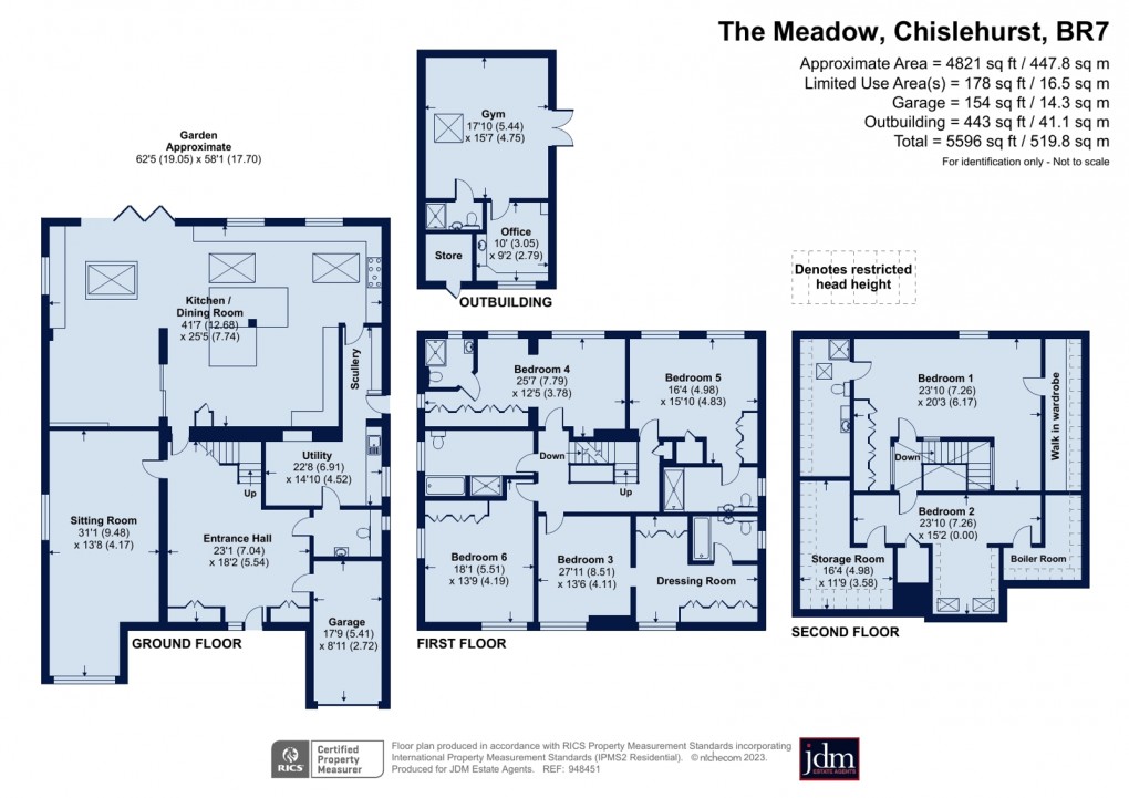 Floorplan for Chislehurst, Kent