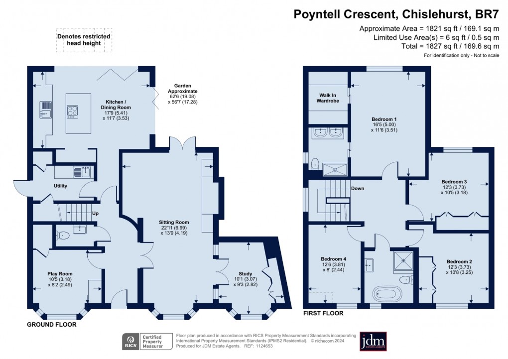 Floorplan for Chislehurst, Kent