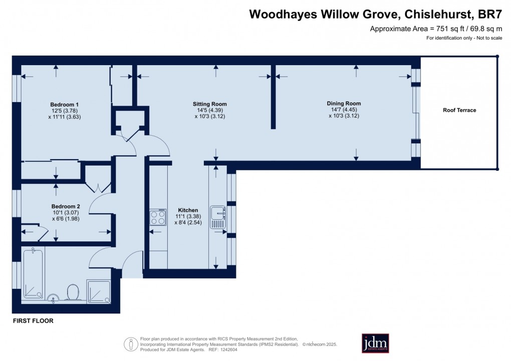 Floorplan for Chislehurst, Kent