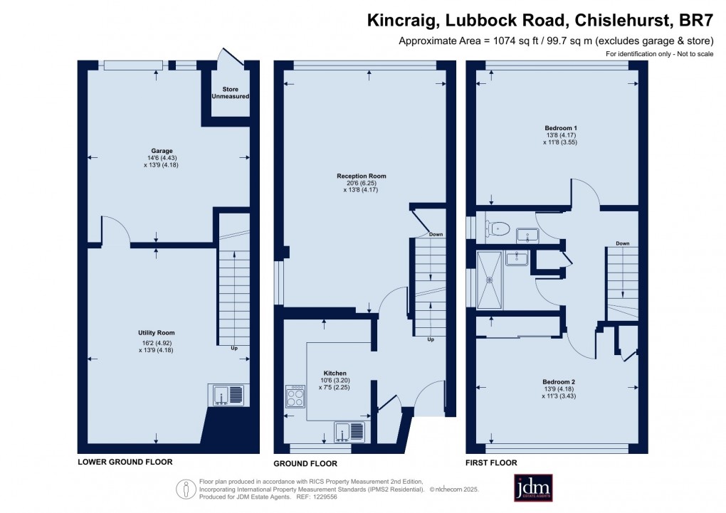 Floorplan for Chislehurst, Kent