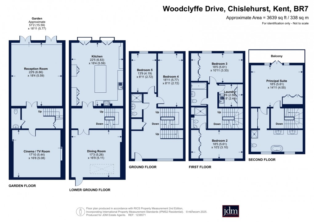 Floorplan for Chislehurst, Kent