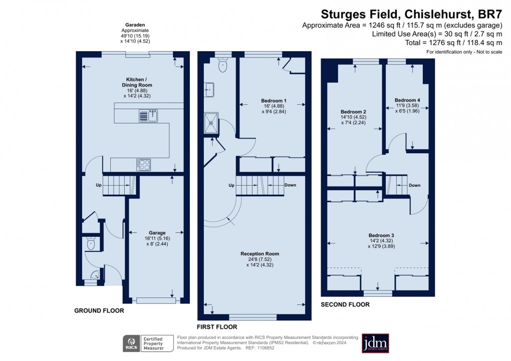 Floorplan for Chislehurst, Kent