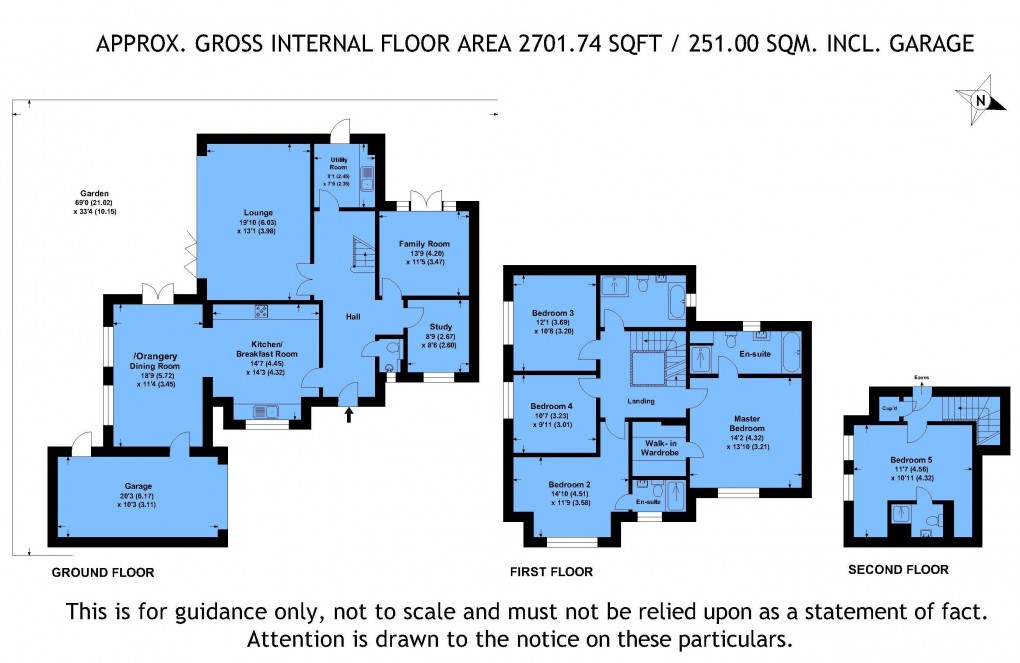 Floorplan for Bickley, Kent