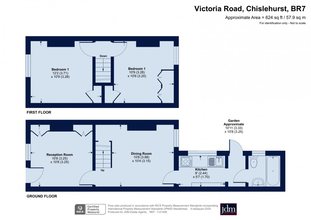 Floorplan for Chislehurst, Kent