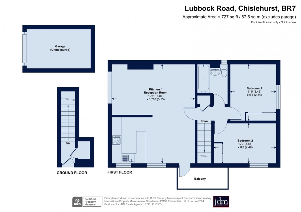 Floorplan for Chislehurst, Kent