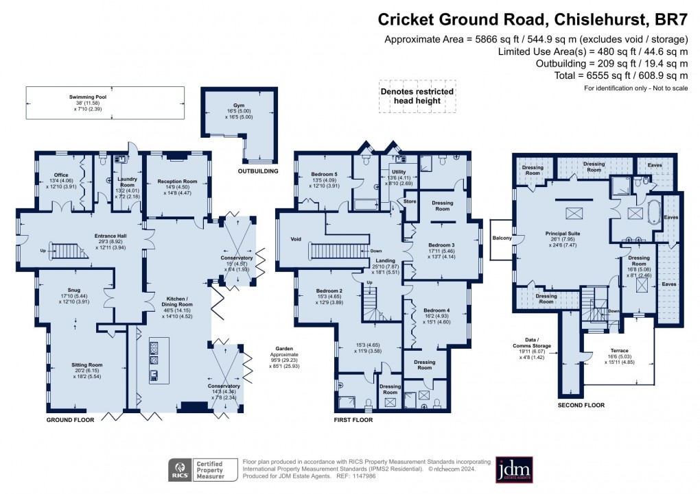 Floorplan for Chislehurst, Kent