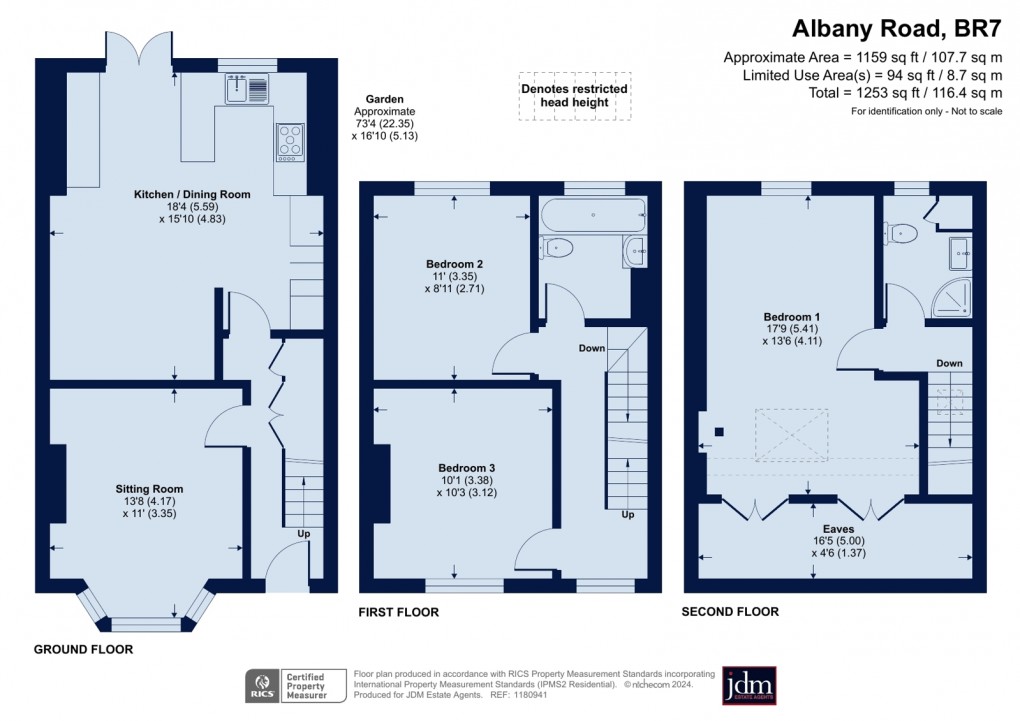 Floorplan for Chislehurst, Kent