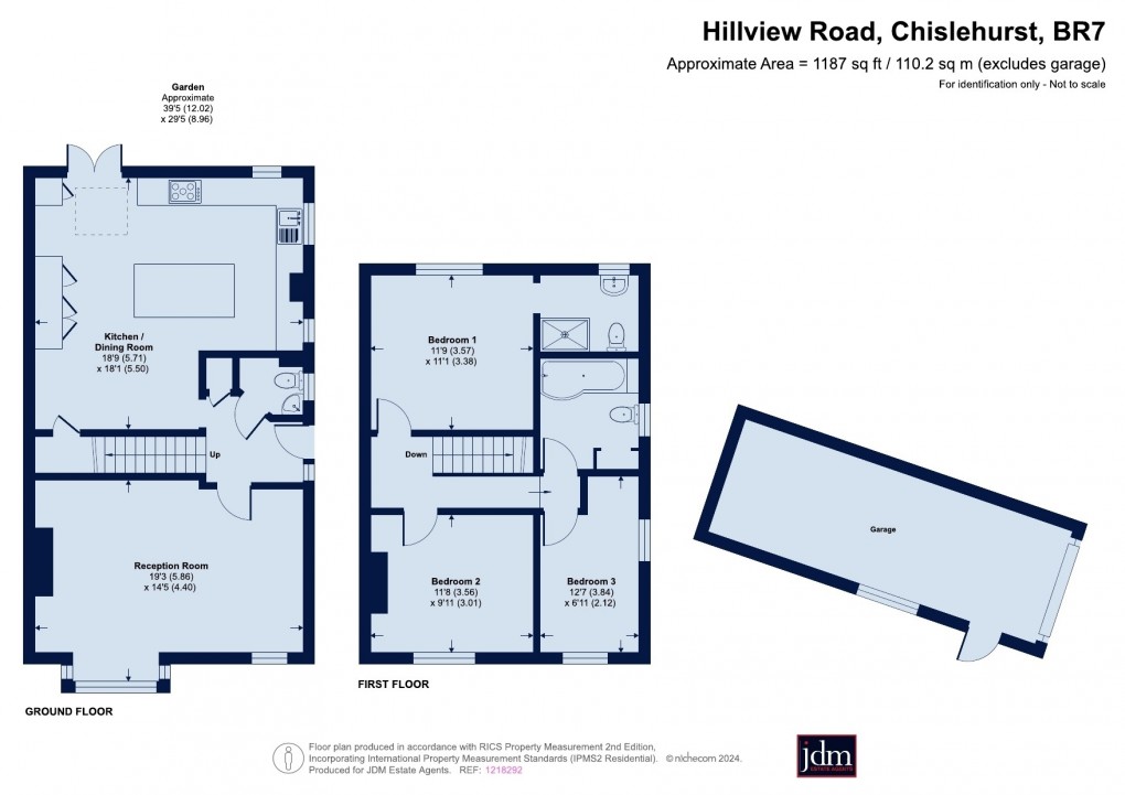 Floorplan for Chislehurst, Kent