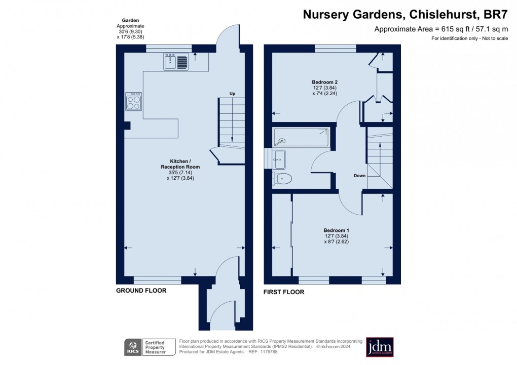 Floorplan for Chislehurst, Kent