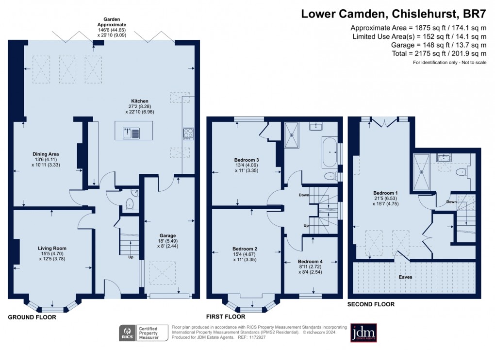 Floorplan for Chislehurst, Kent