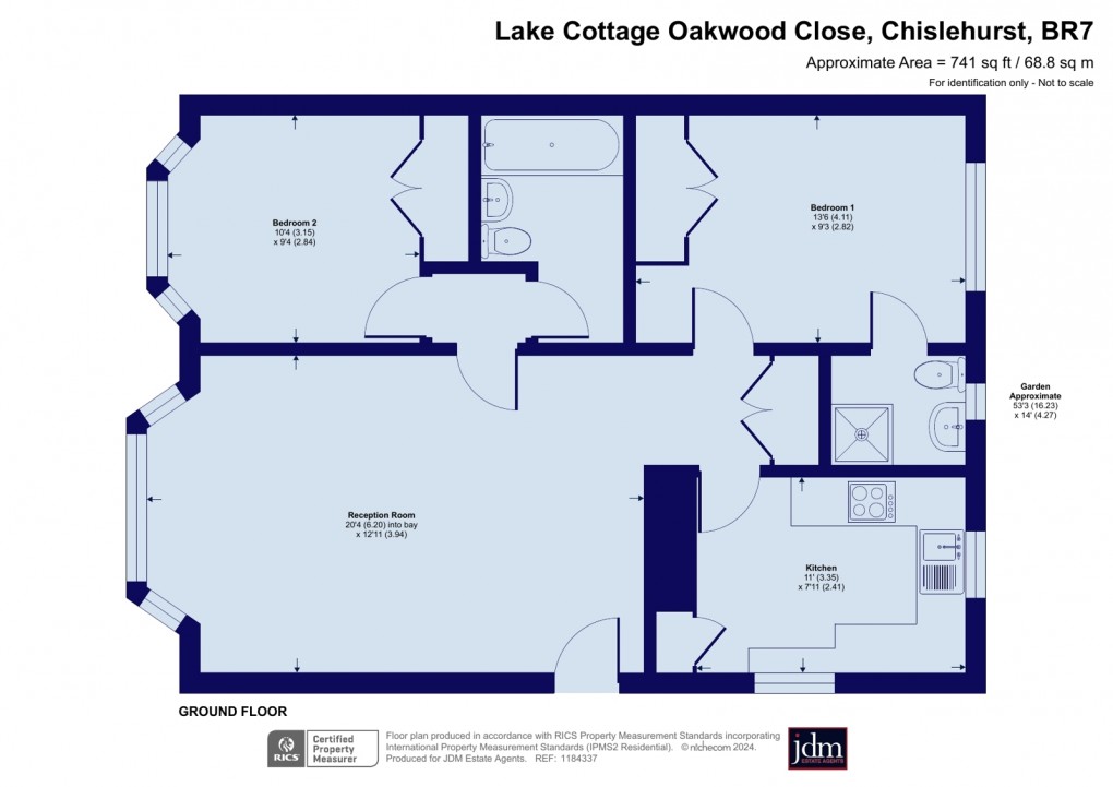 Floorplan for Chislehurst, Kent