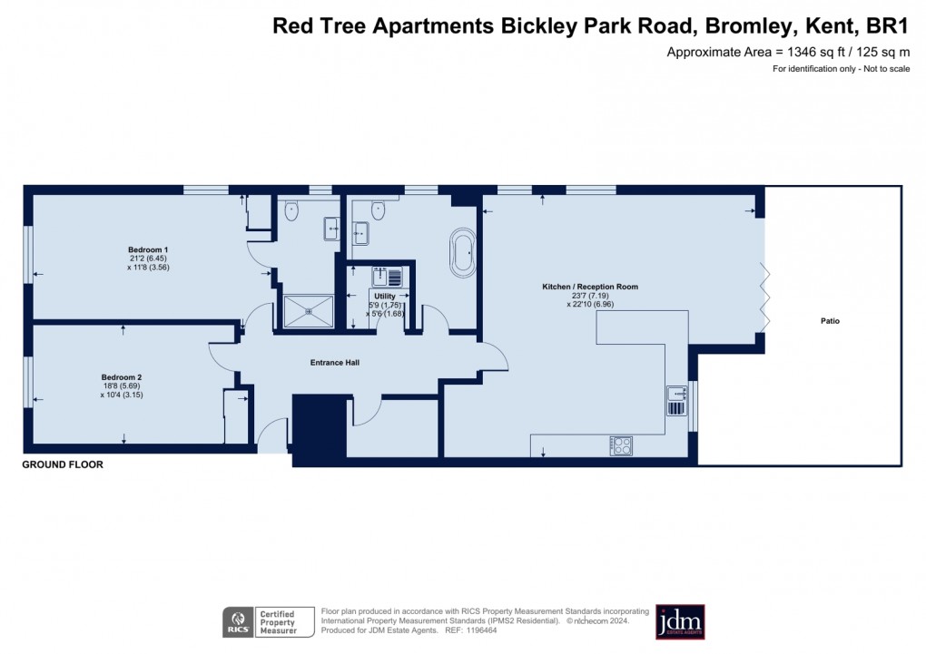 Floorplan for Bromley, Kent