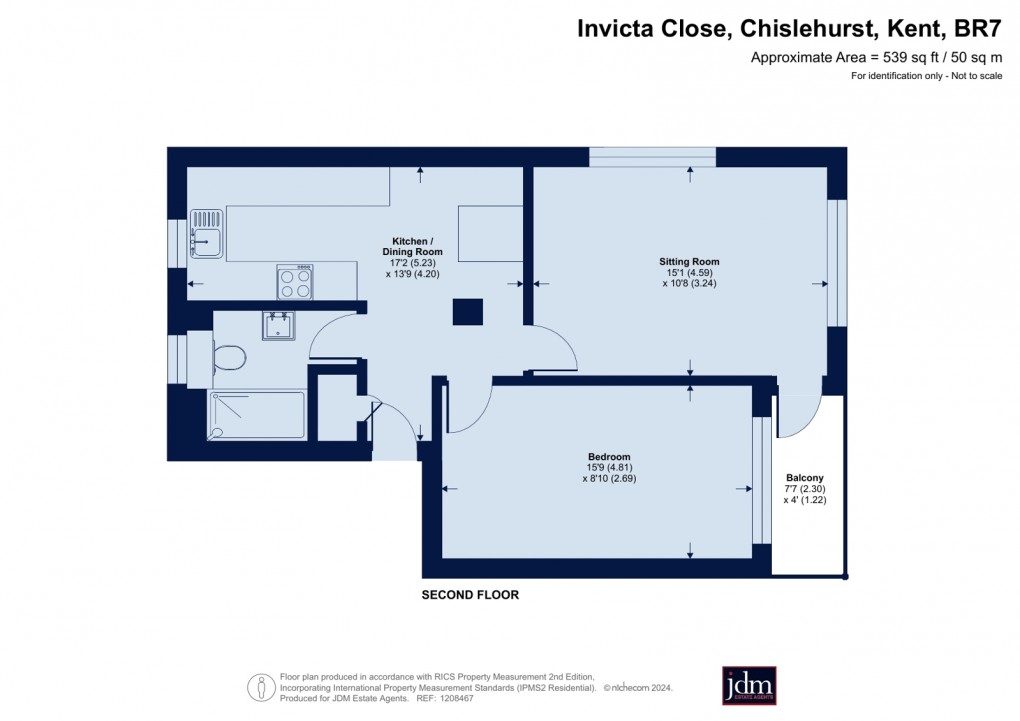 Floorplan for Chislehurst, Kent