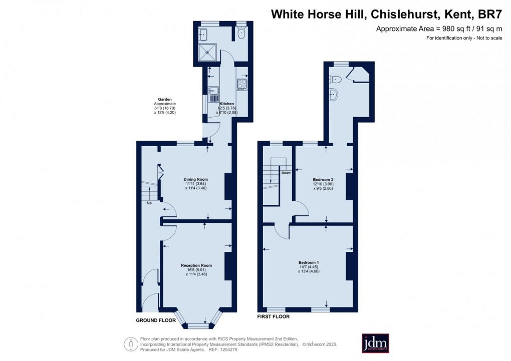 Floorplan for Chislehurst, Kent