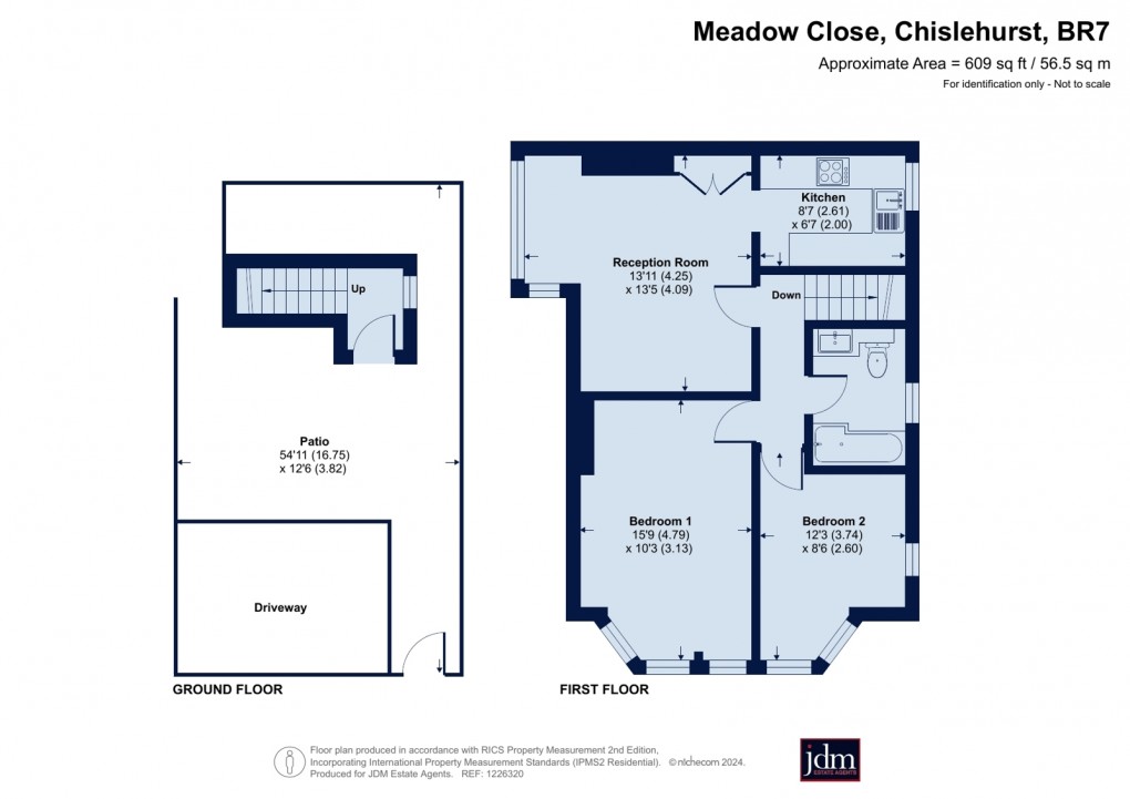 Floorplan for Chislehurst, Kent