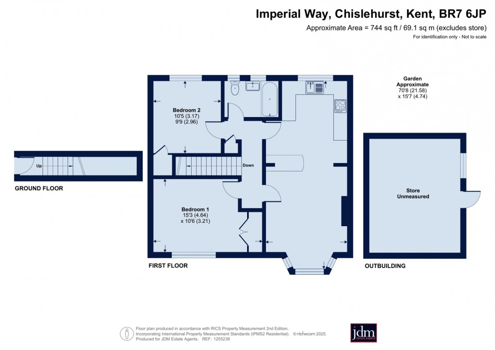 Floorplan for Chislehurst, Kent