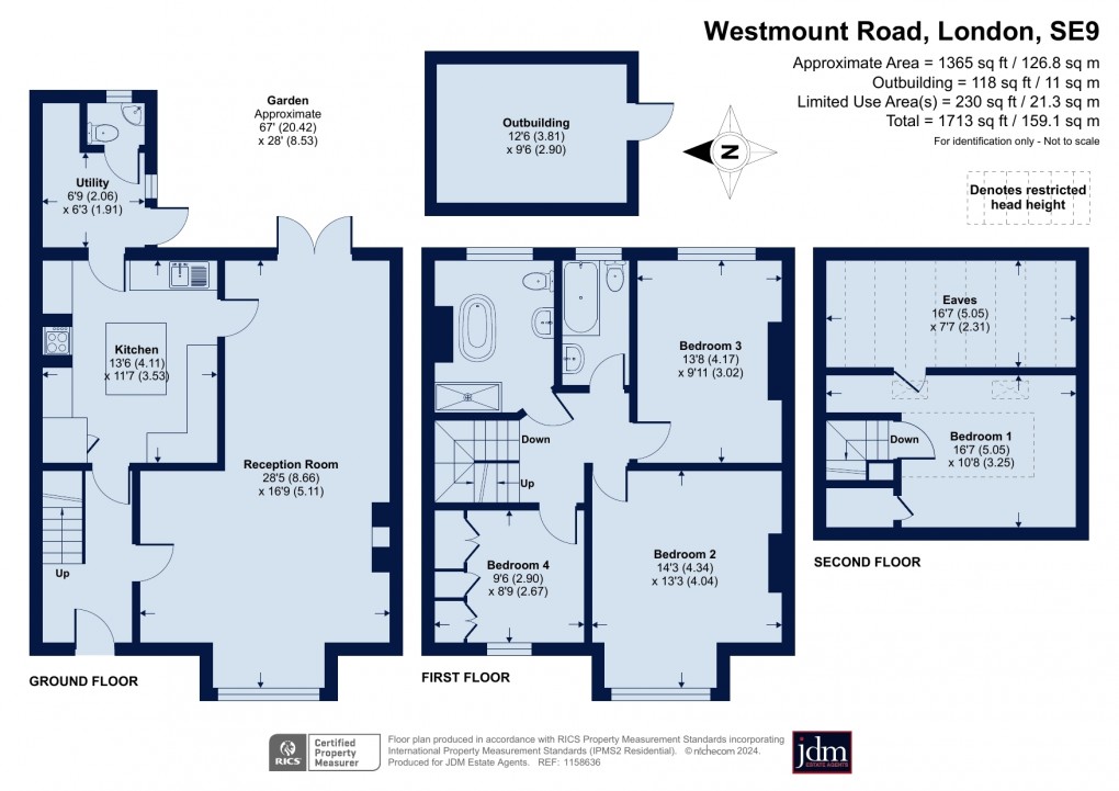 Floorplan for Westmount Road, Eltham, London